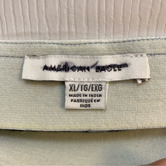 American Eagle Outfitters Light Blue Denim Skirt Sz XL - Picture 3 of 5